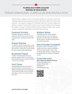 MEd - Transformational Curriculum and Instruction thumbnail